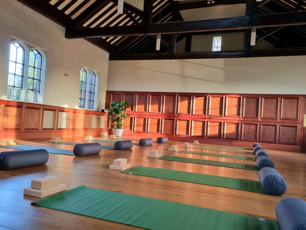 The Oak House yoga studio