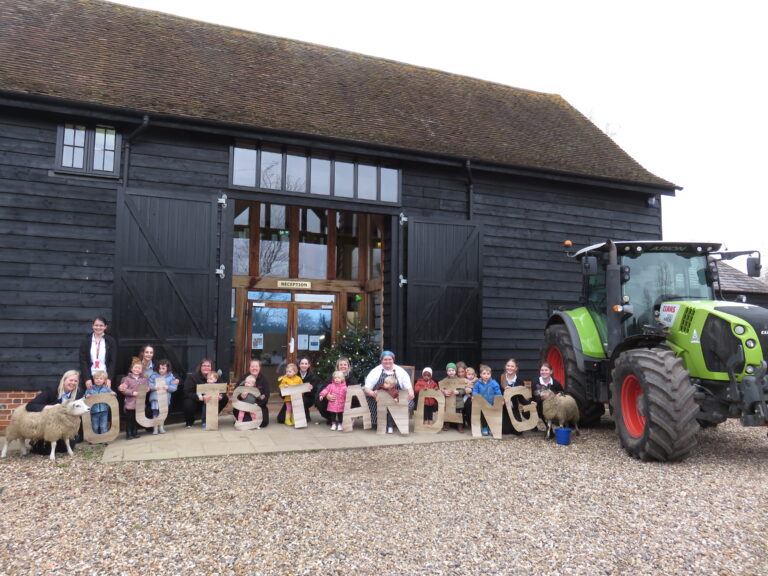 Countryside environment encourages nursery children to appreciate nature children