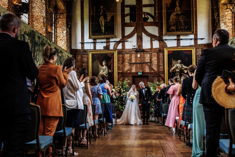 How to choose between indoor and outdoor wedding venues - photograph courtesy of @rafeabrook