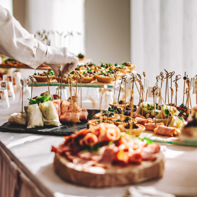 Venue hire Hertfordshire - buffet menu