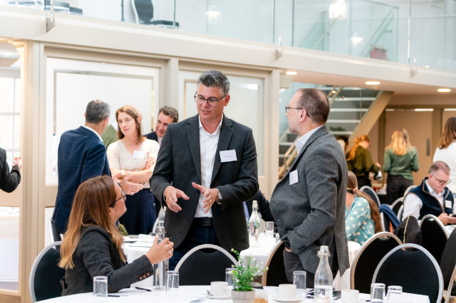 Business networking - professionals networking at Hatfield Park