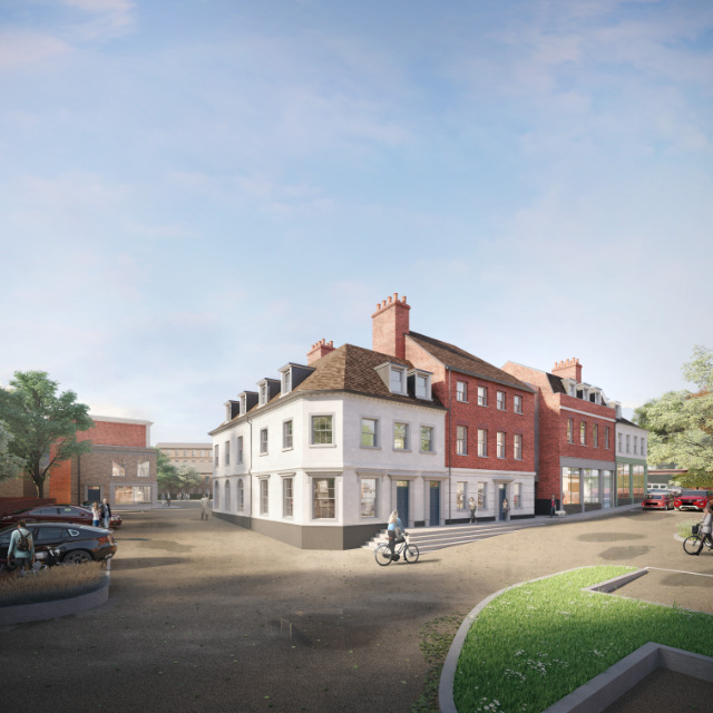 Salisbury Square in Old Hatfield - Hertfordshire Business