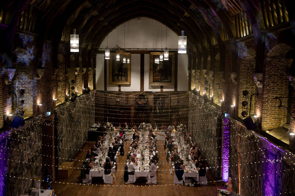 A wedding at the Old Palace at Hatfield Park - Photograph courtesy of @fairytaleweddingphotos