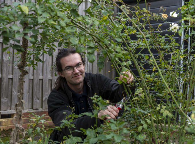 Volunteering in the gardens at Hatfield Park - Hatfield Park