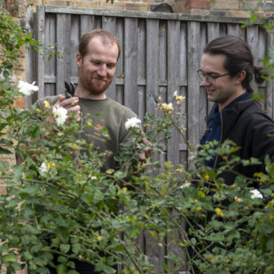 Hatfield Park volunteers in the Garden