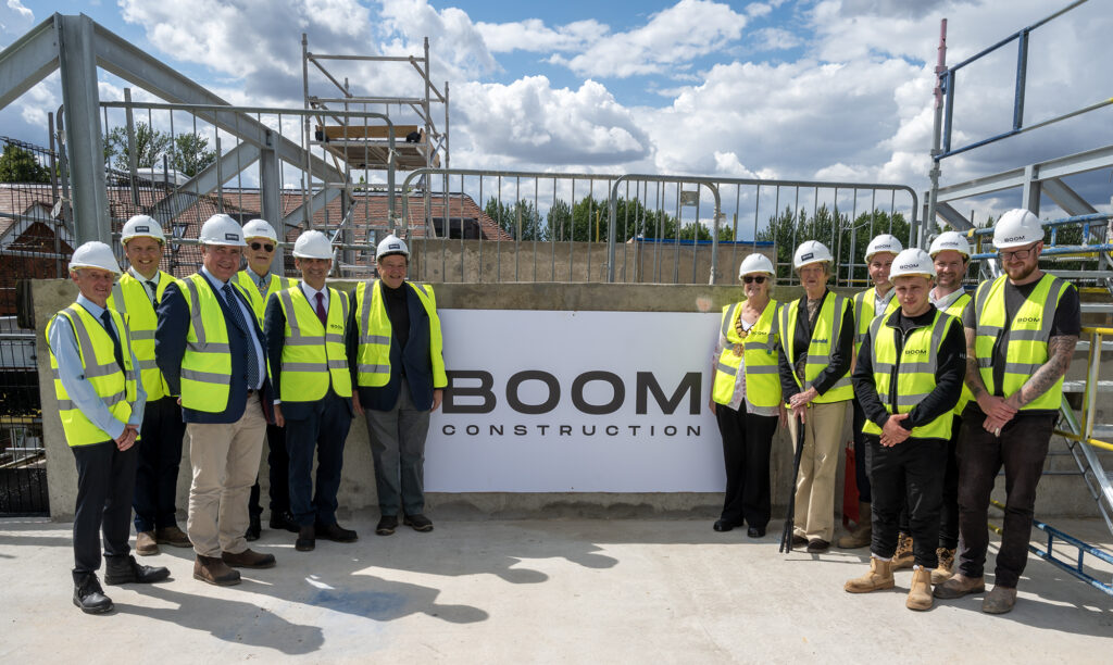 Salisbury Square Reaches New Heights: A Milestone in Community Development Boom Construction