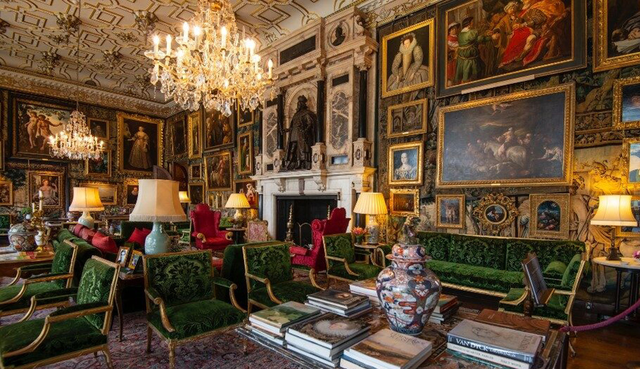 The King James Drawing Room at Hatfield House