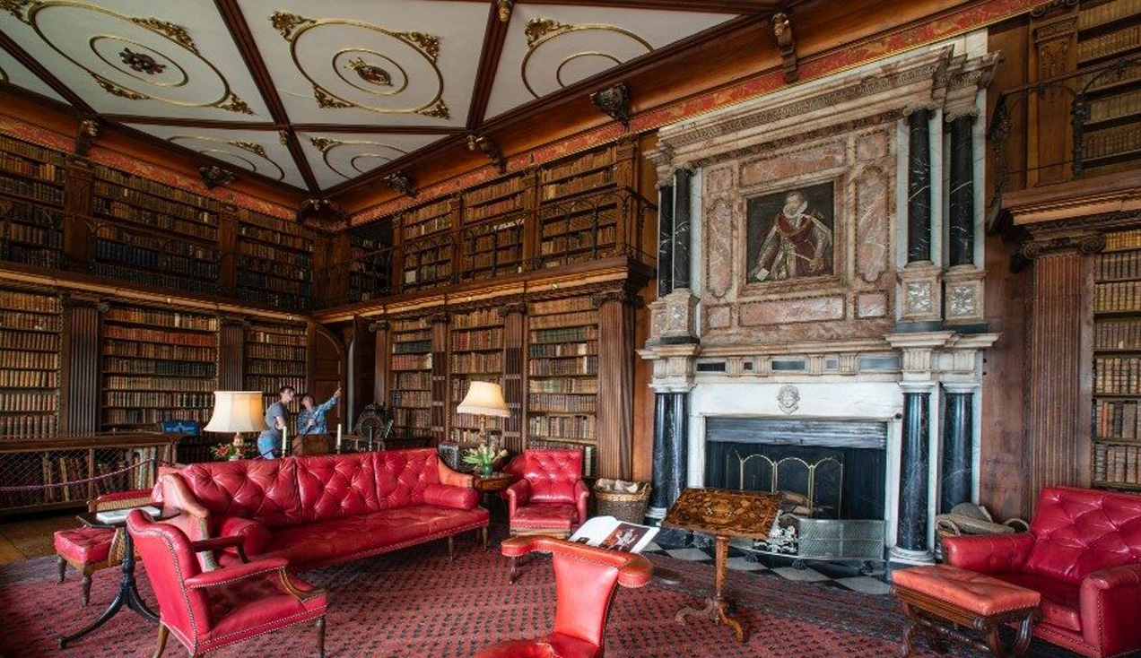 The Library at Hatfield House