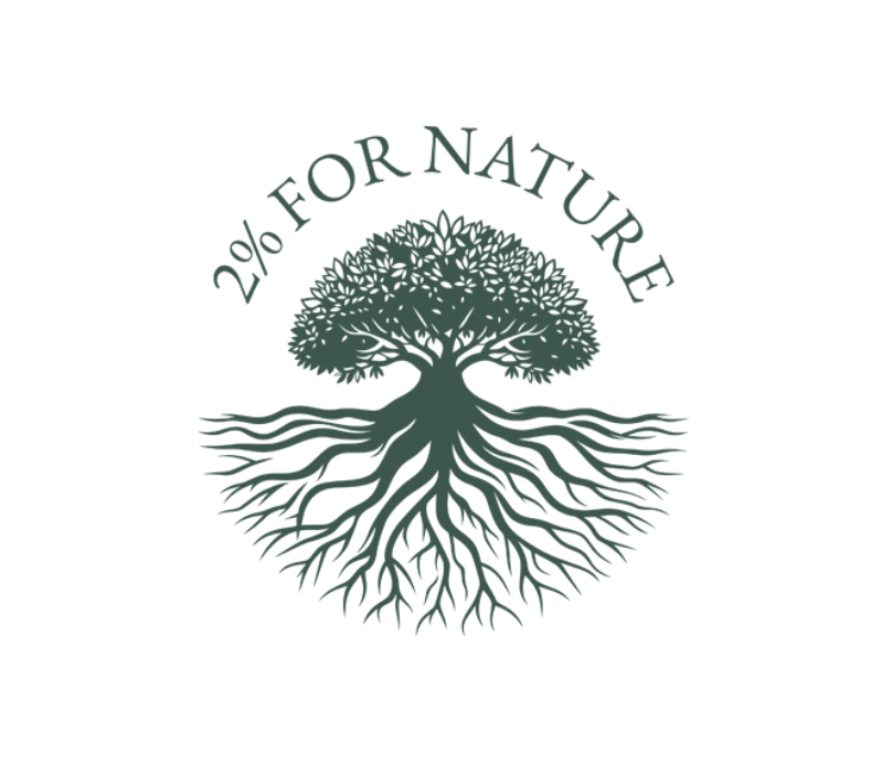 2% For Nature logo