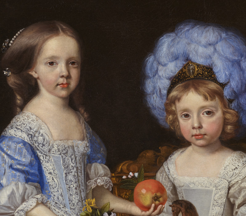 Archives and collection - James & Catherine by Wright (detail)