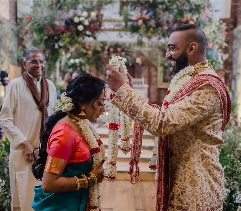 Asian wedding at the Old Palace, Hatfield