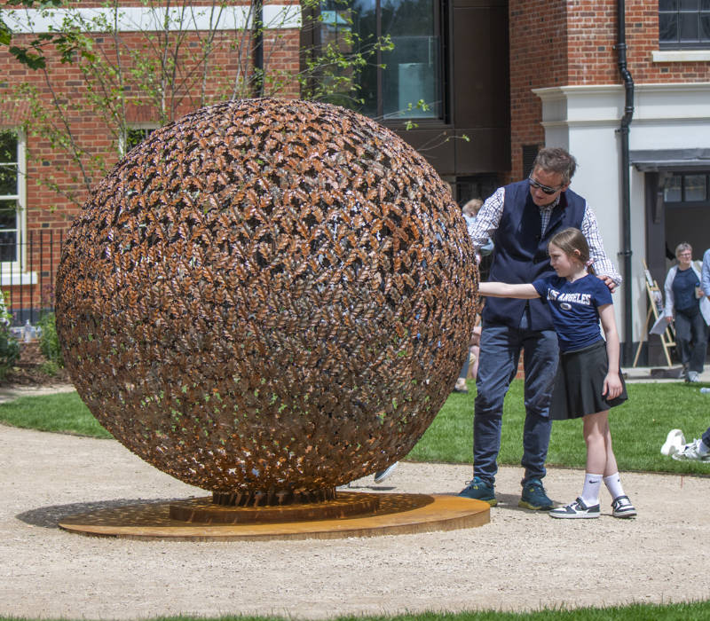 Oak Leaf Sculpture