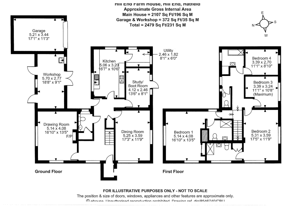 Hill End Farmhouse-floorplan